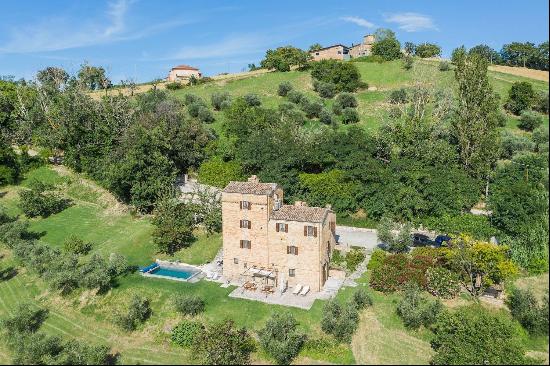 Restored House with 15th Century Tower Near the Adriatic Riviera