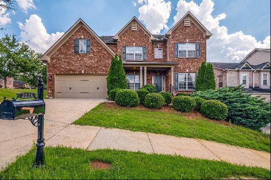 Stunning Brick Home In Prime Located In Gated Community !