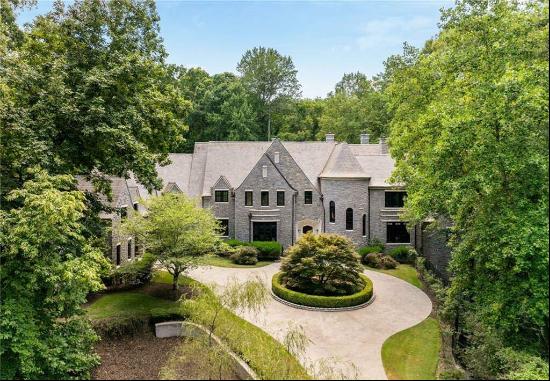 stunning custom home on nearly three acres