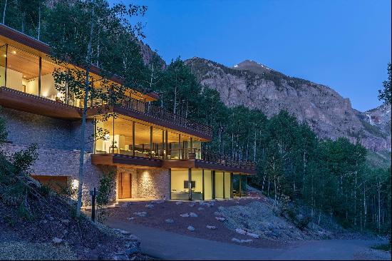 Stunning Design In The Heart Of Telluride's Iconic Box Canyon