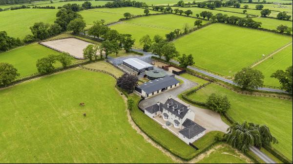 An idyllic country home ideal for equestrian enthusiasts, comprising approx. 25.