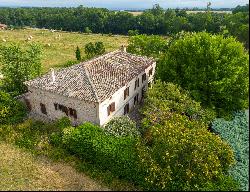 Dans les vignes, à proximité de l'axe routier Gaillac Toulouse