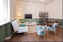 Beautiful furnished one-bedroom apartment in Corso Magenta