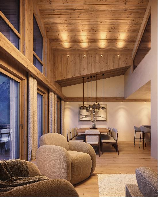 Luxury duplex apartment in the centre of Val d'Isère