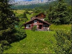 chalet with beautiful mountain view