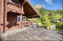 chalet with beautiful mountain view