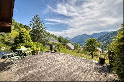 chalet with beautiful mountain view