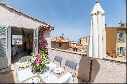 Sole agent - Charming Apartment with Rooftop Terrace in Saint-Tropez