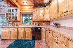 Adorable Log Cabin with Spring Creek & Pond in the Woodland Valley