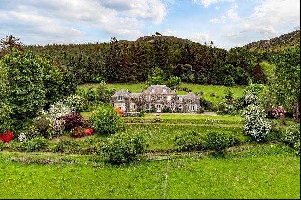 An attractive west coast country house situated in an elevated position with views towards