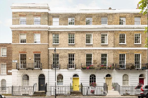 A stunning Georgian townhouse in the heart of Clerkenwell located on Wilmington Square.