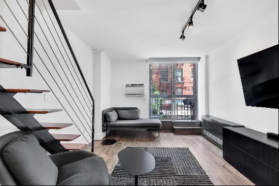 Welcome to 184 Thompson Street, a stunning SECOND FLOOR duplex located in a loft-like b