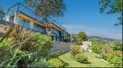 NEAR MONACO - CONTEMPORARY VILLA WITH SEA AND MONACO VIEW - 6 BEDROOMS - SWIMMING POOL - G