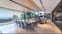 NEAR MONACO - CONTEMPORARY VILLA WITH SEA AND MONACO VIEW - 6 BEDROOMS - SWIMMING POOL - G