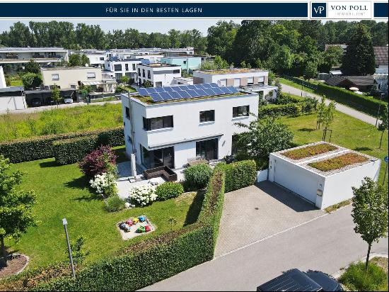 Exclusive living on the Isar: Modern dream house with additional building plot