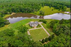 Spectacular Estate Beautifully Sited on 4+/- Private Acres with Lake Views