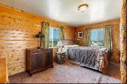 Home and Barn with Darby Canyon Views 