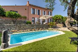 Sole agent - Idyllic Provençal Mas with Sea View, Private Retreat in Côte d'Azur