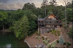 Contemporary Rustic Lakefront Chalet