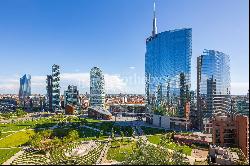 Meticulously designed panoramic apartment in Bosco Verticale