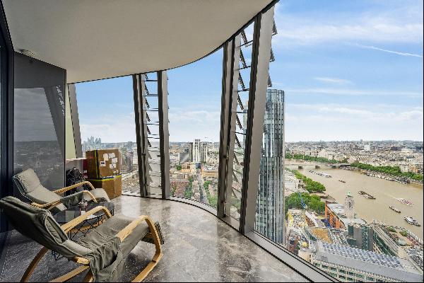 A modern two bedroom in One Blackfriars.