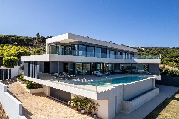 A contemporary villa with spectacular sea views in the exclusive community of La Reserva.