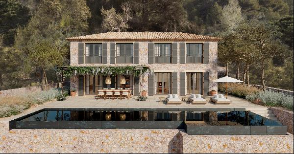 A newly built property set within the beautiful landscape of Valldemossa.