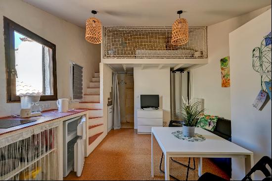 In the historical center of Arles, building of 450 m2