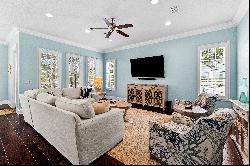 Spacious Coastal Retreat In Gated 30A Community With Private Beach Access