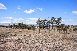 5 acres with jaw dropping views of Pikes Peak located in Black Forest