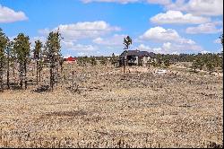 5 acres with jaw dropping views of Pikes Peak located in Black Forest