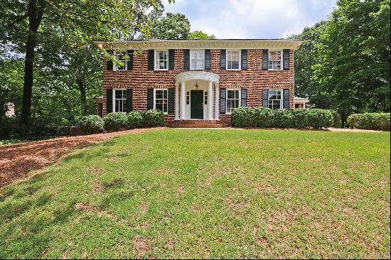 Stately Two Story Brick Home on Gorgeous 1+/- Acre Lot