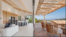 Ramatuelle - New villa with panoramic views of sea, sky and country