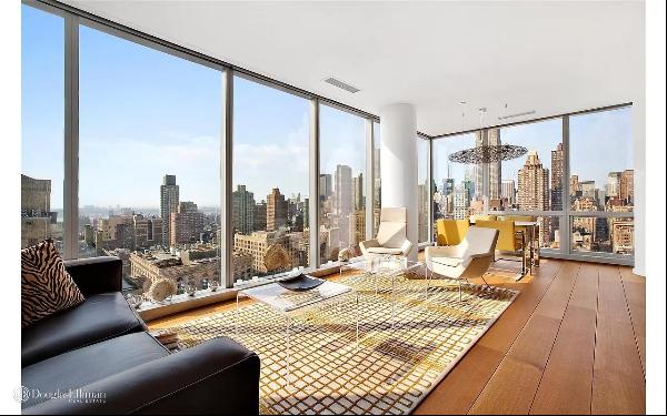 <p> </p>Elegantly furnished corner 2bed/2bath at 1 Madison Park, one of the city's most pr