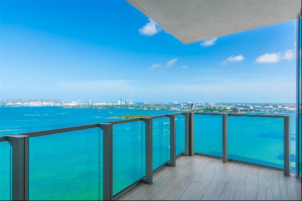 This sophisticated 3-bedroom, 4-bathroom corner unit, in the vibrant Edgewater neighborhoo