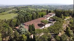 Il Barone Mansion with Chianti DOCG vineyards, Pisa - Tuscany