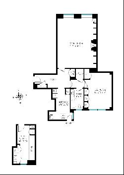 A Pied a Terre with Maid's Room