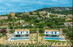 Luxury villa, pool and panoramic sea view - Lumio village, Balagne / Corsica