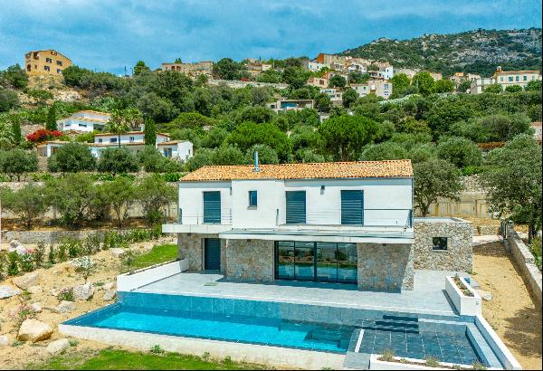 Luxury villa, pool and panoramic sea view - Lumio village, Balagne / Corsica