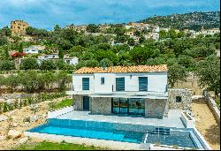 Luxury villa, pool and panoramic sea view - Lumio village, Balagne / Corsica