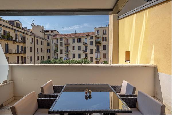 Recently built, furnished one-bedroom apartment in the V Giornate area