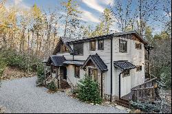 Luxury Country Living in Stunning Creekfront Craftsman Cabin on 2.76+/- Acres