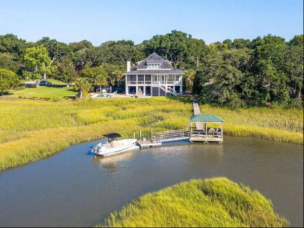 Mt Pleasant Home with Deep Water Dock on Shem Creek