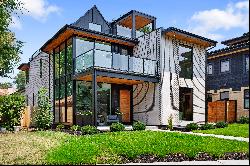 Unparalleled Contemporary Living in this Newly Constructed Home in Bonnie Brae!