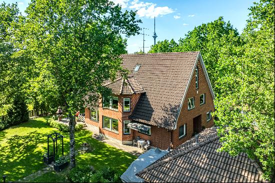 Family House Surrounded By Nature