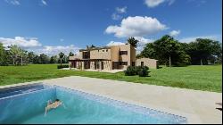 New rustic finca for sale with pool and panoramic views in Felan, Felanitx 07200