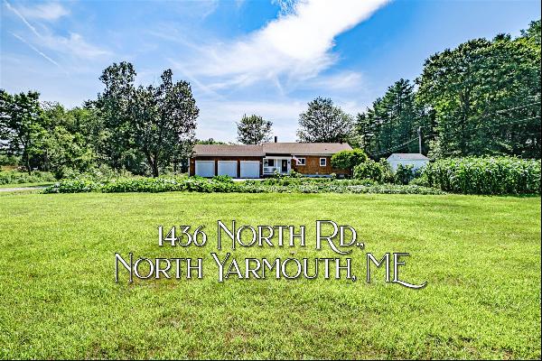 1436 North Road, North Yarmouth ME 04097