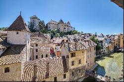 Contemporary flat 200 sq. m top floor old town entrance Annecy