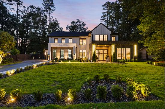 Sophisticated Modern Home in Downtown Alpharetta's Garden District