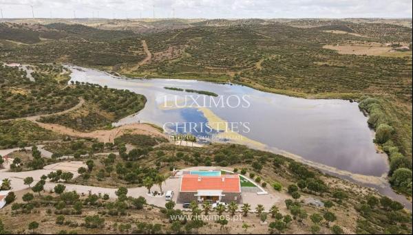 Property with villa, for sale, between Mértola and Almodôvar, Portugal